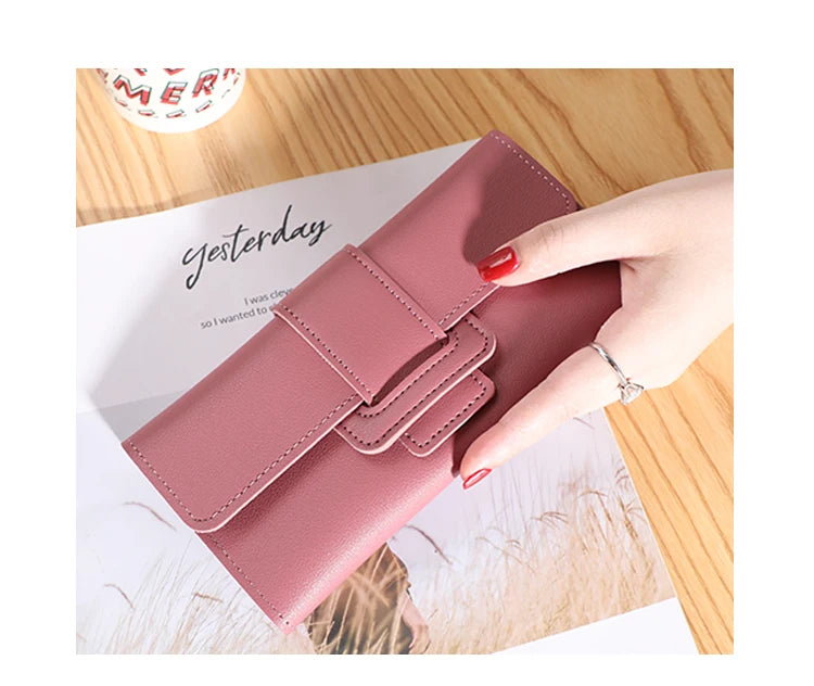 Large Capacity Clutch & Coin Purse for Ladies