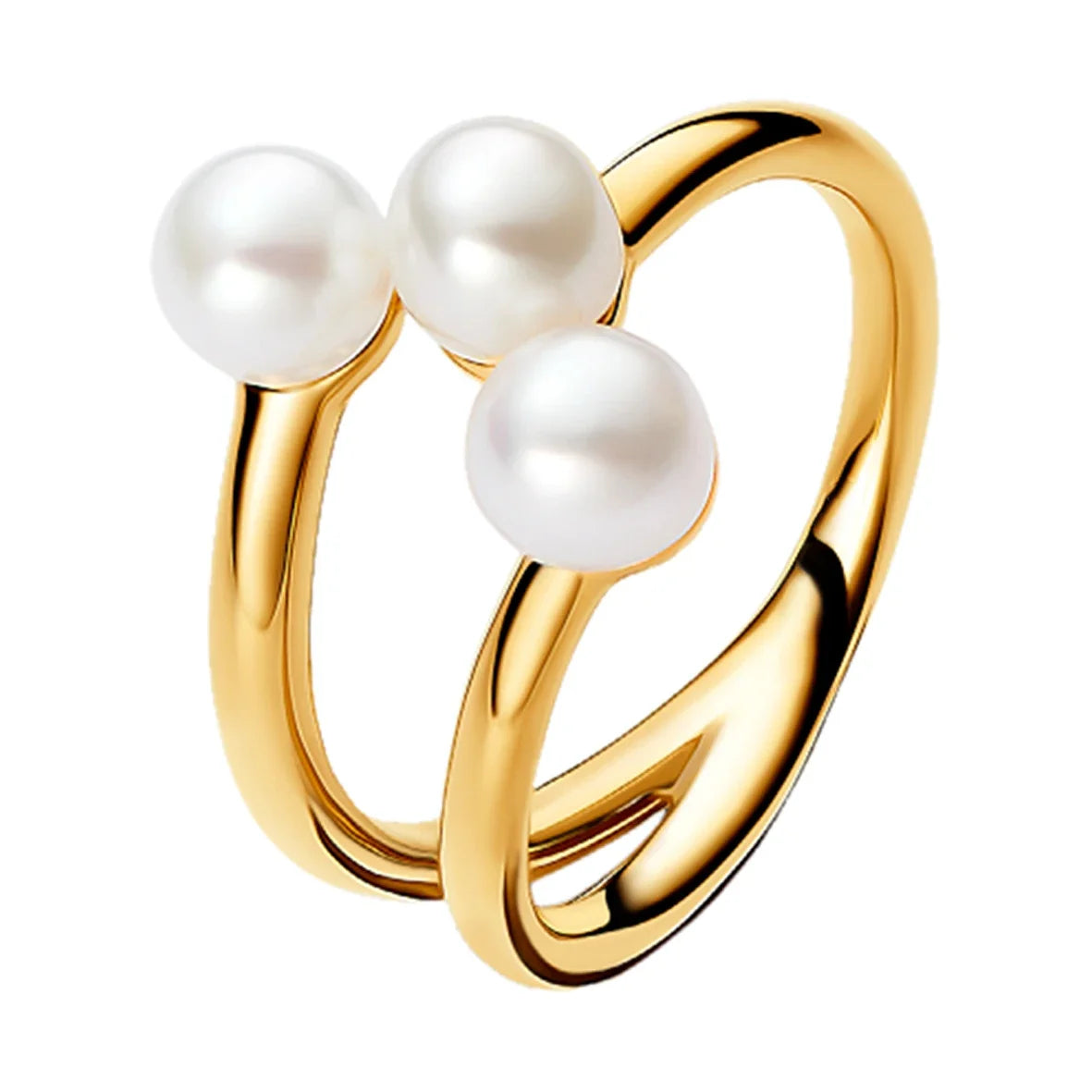 925 Silver Pearl & Zircon Ring – Couple’s Jewelry Gift"