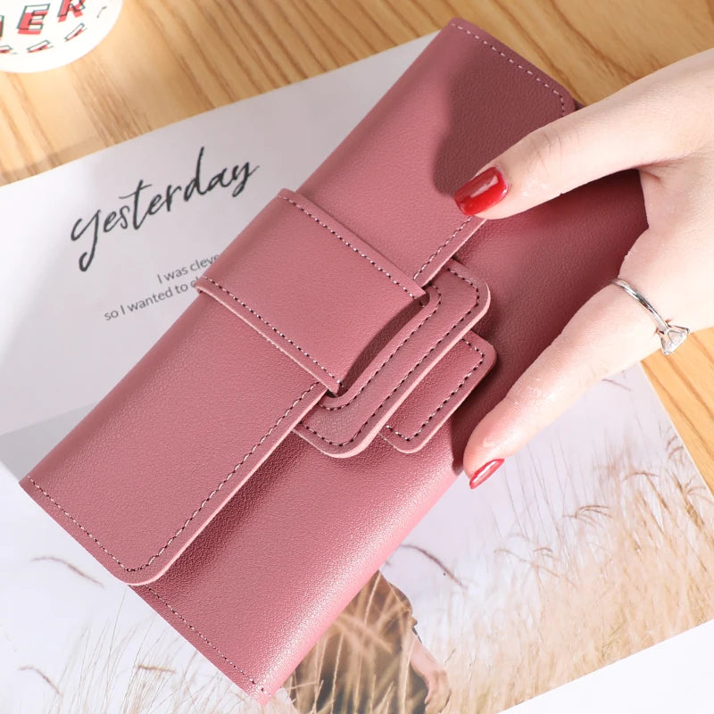 Large Capacity Clutch & Coin Purse for Ladies