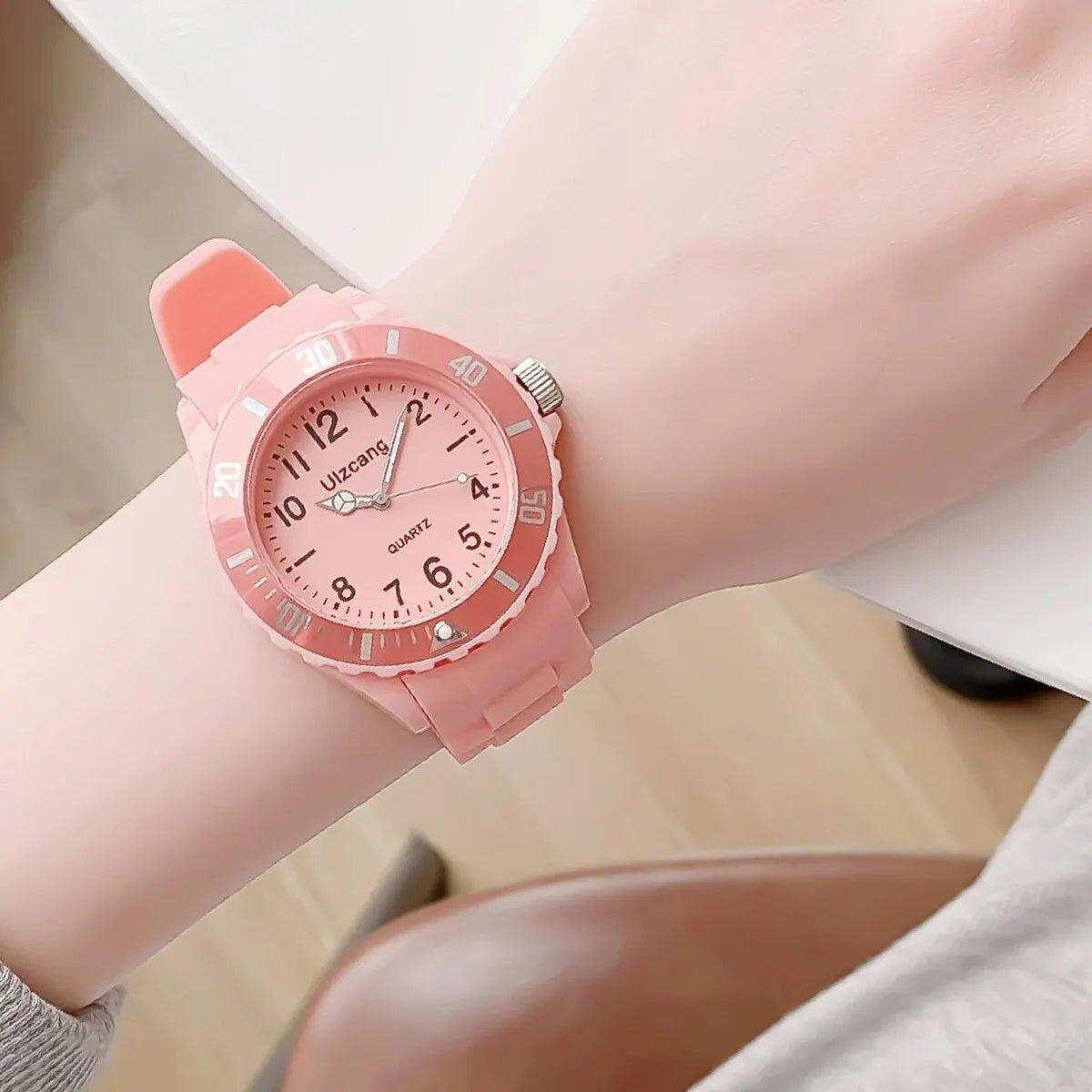 Kids Waterproof Macaron Sport Watch