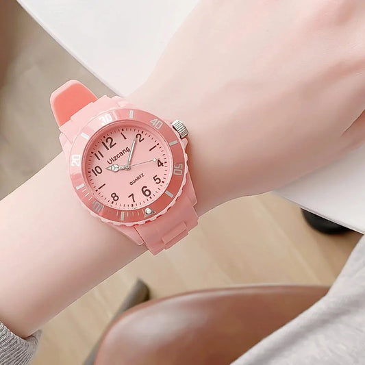 Kids Waterproof Macaron Sport Watch