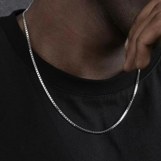 2mm Hip Hop Steel Chain for Men