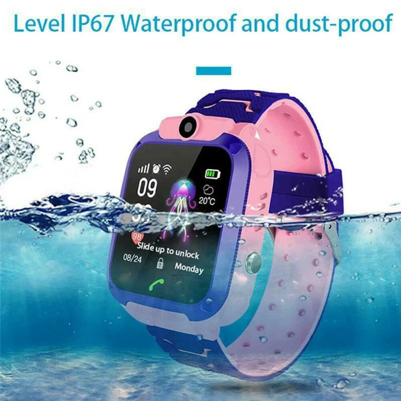 Kids Waterproof Smartwatch with GPS & SOS Call