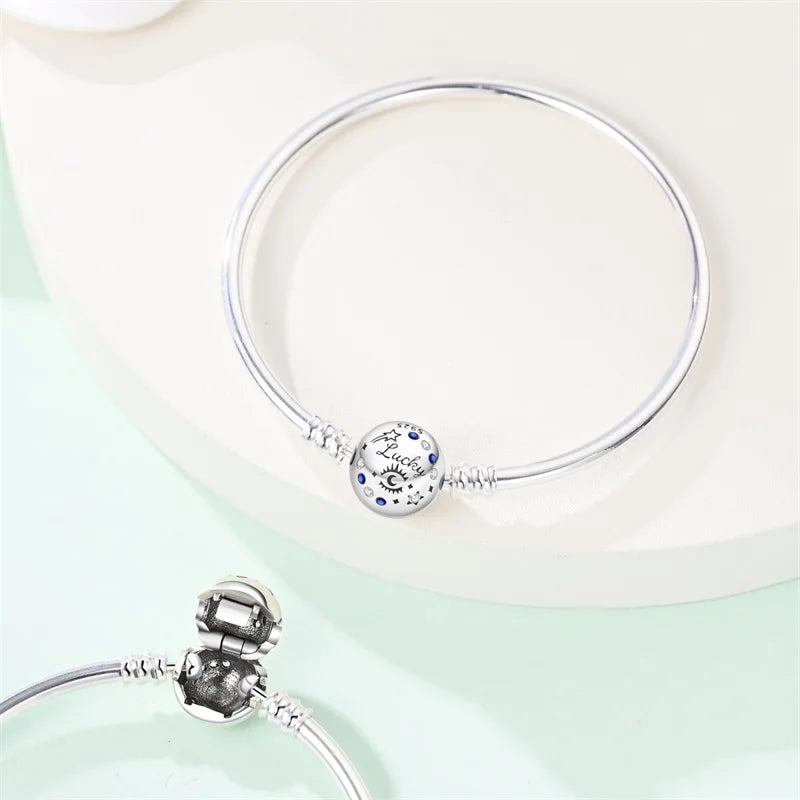 925 Sterling Silver Charm Bracelet for Women”