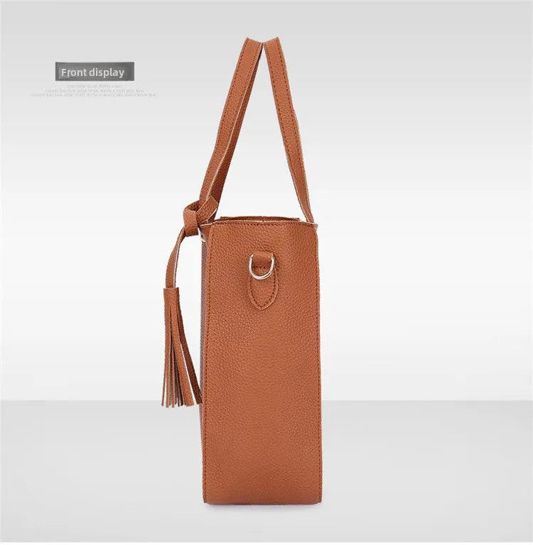 Stylish Solid PU Crossbody & Shoulder Bags for Women