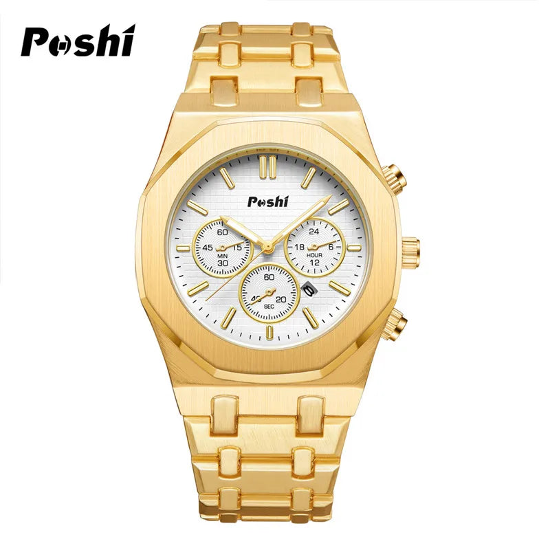 POSHI Men's Luxury Quartz Watch