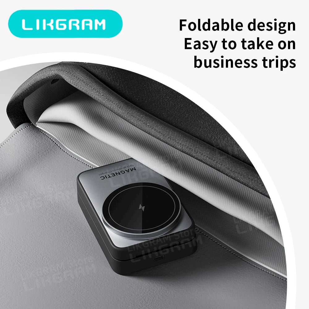 Magnetic 3-in-1 Charger for iPhone, AirPods & Apple Watch