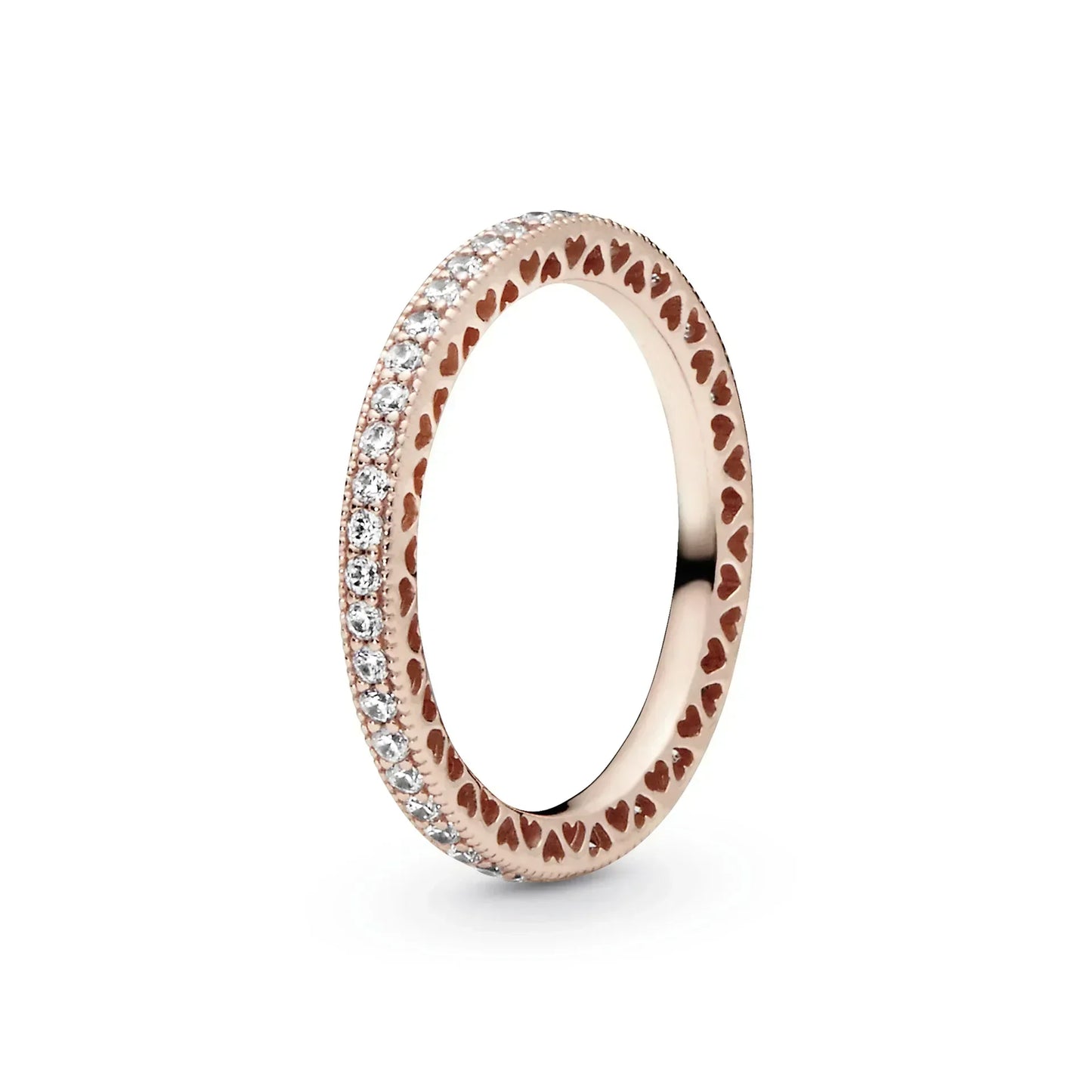 "Classic 925 Silver Heart Ring – Couple Jewelry Gift"