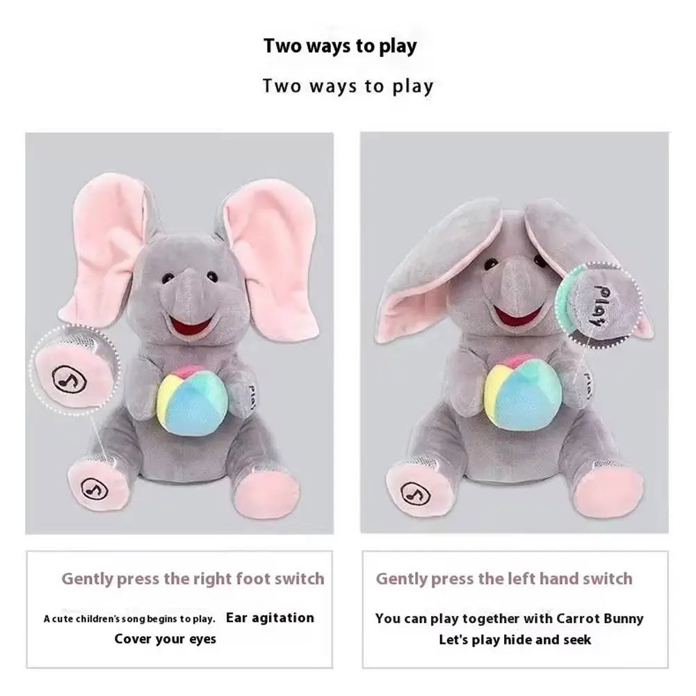 "Musical Elephant Plush Toy for Babies
