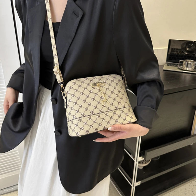 PU Leather Deer Pendant Bag