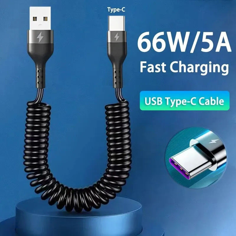 Retractable Charge Cable
