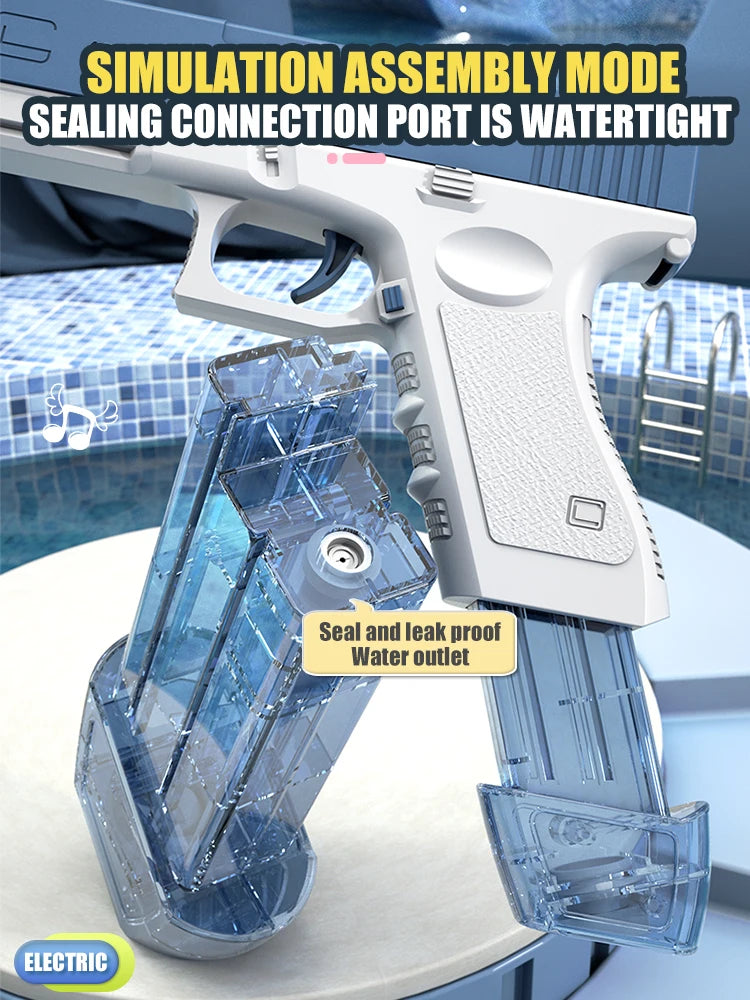 Electric Water Gun – Automatic Outdoor Fun for Kids