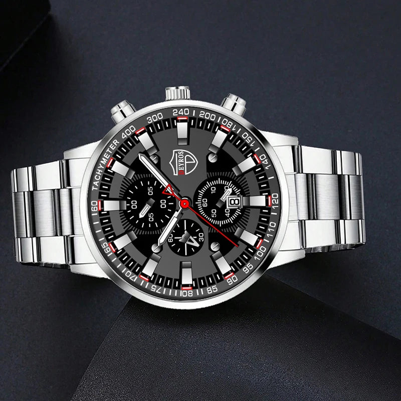 Men's Luxury Stainless Steel Watch