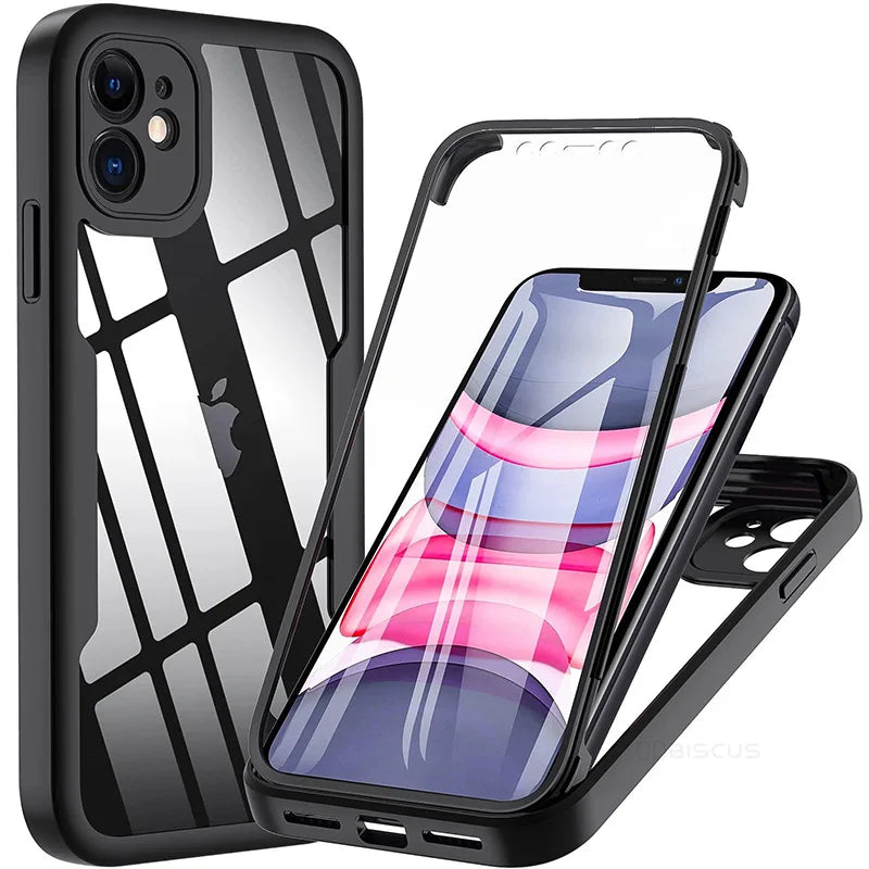 360° Full Body Shockproof Cover – iPhone