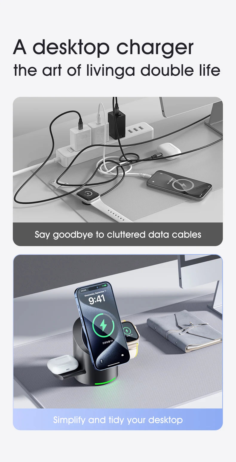 15W Magnetic Fast Charger