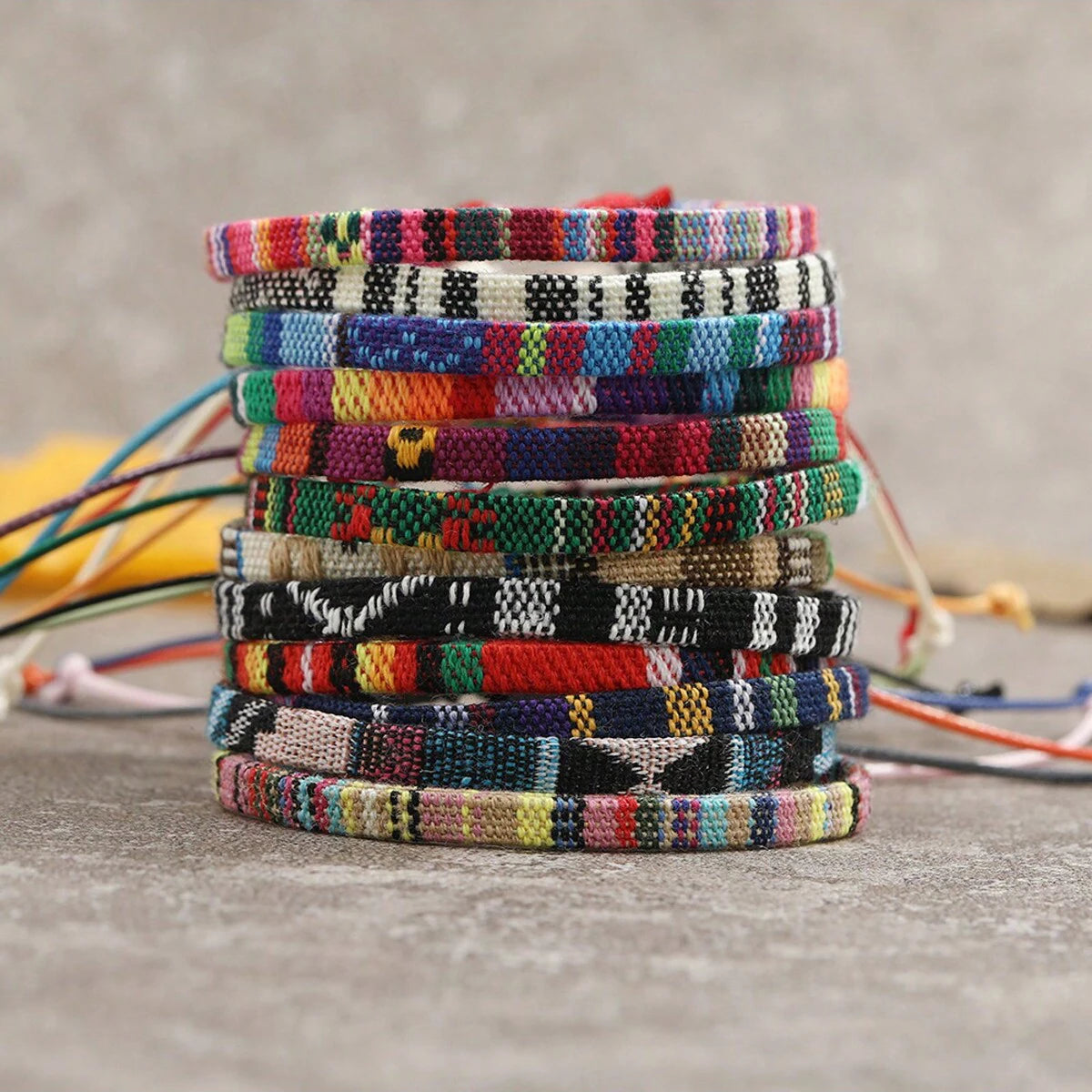 “12pcs Boho Surfer Bracelet Set”