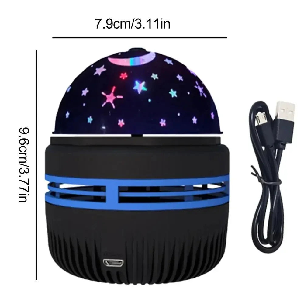 Galaxy Aurora LED Light – USB Projector for Bedroom & Party Decor