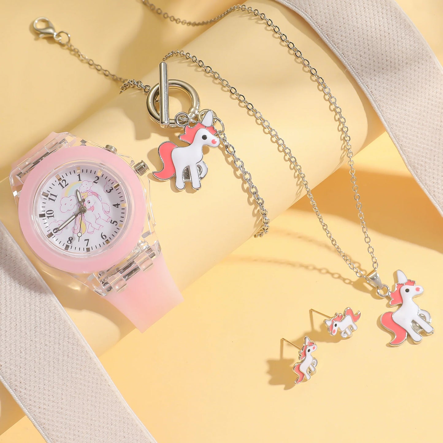 Luminous Unicorn Watch Set