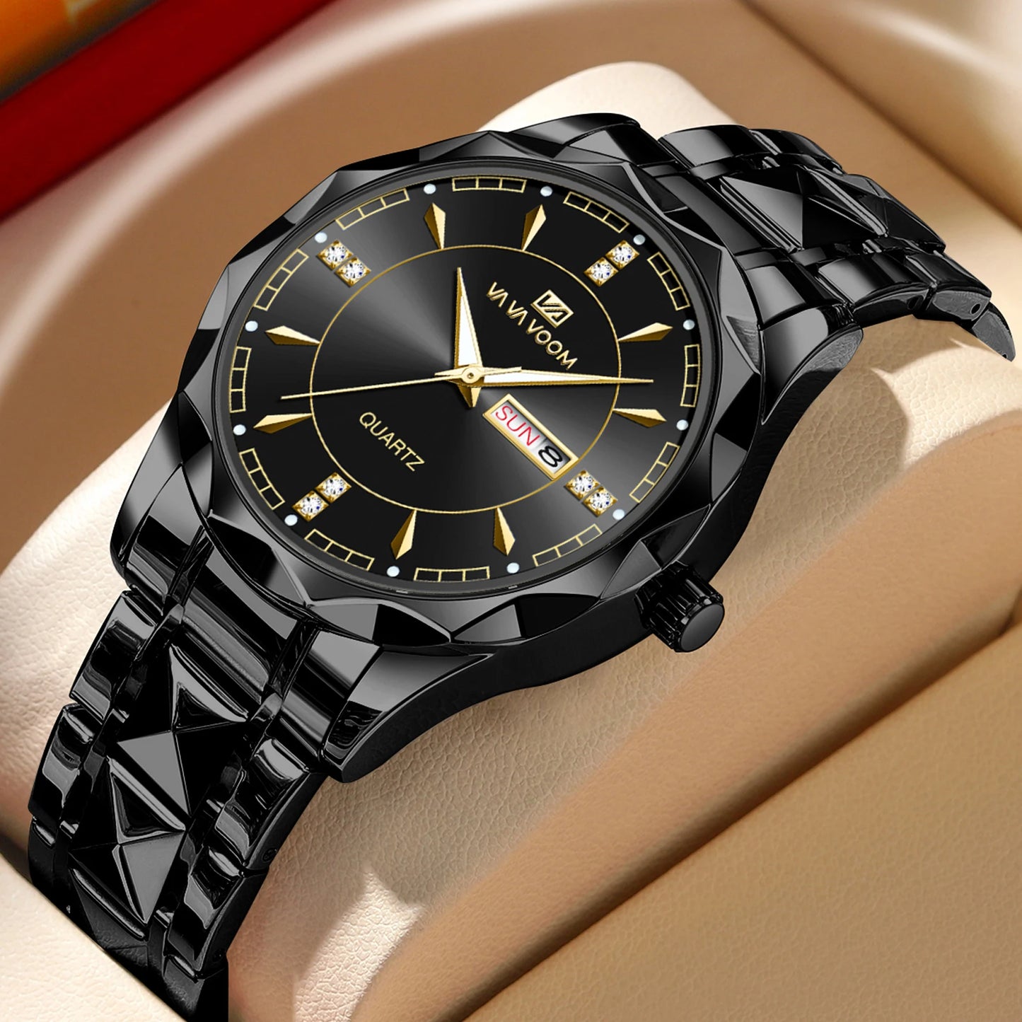 “A luxury watch that is resistant to echo and water