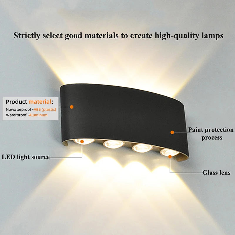 "Modern LED Wall Sconce