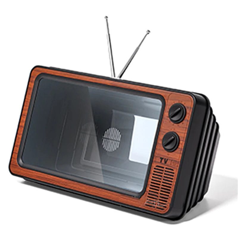 Retro TV Box Phone Magnifier – HD Display