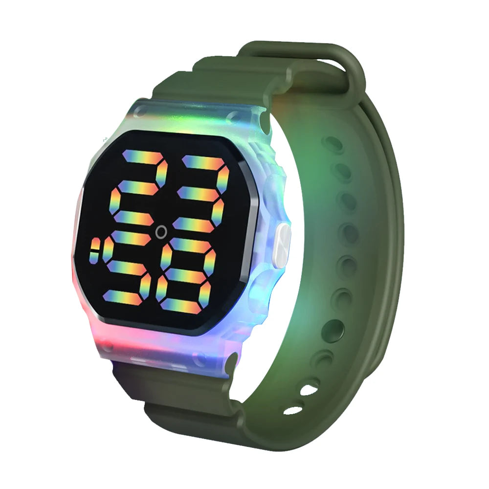 Kids LED Sports Watch Set