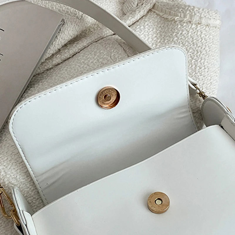 Trendy PU Flap Shoulder Bag