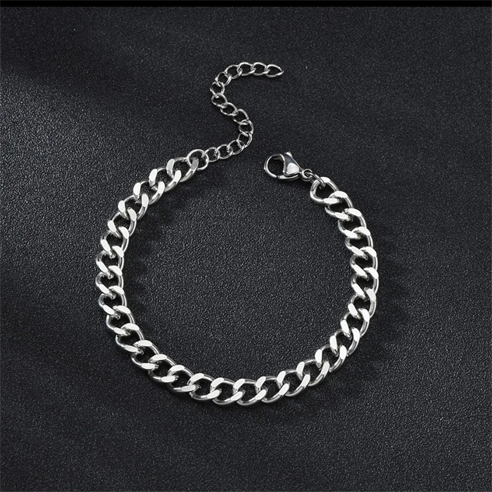 3-7mm Stainless Steel Bracelet