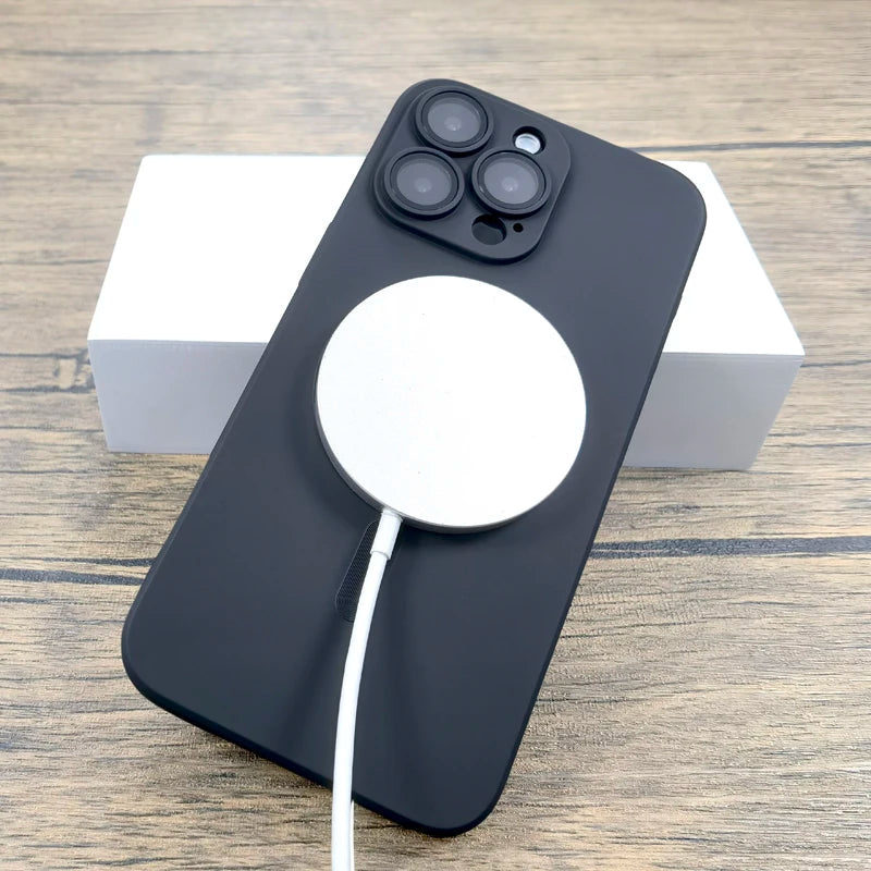 Soft TPU MagSafe Charge Cover – iPhone