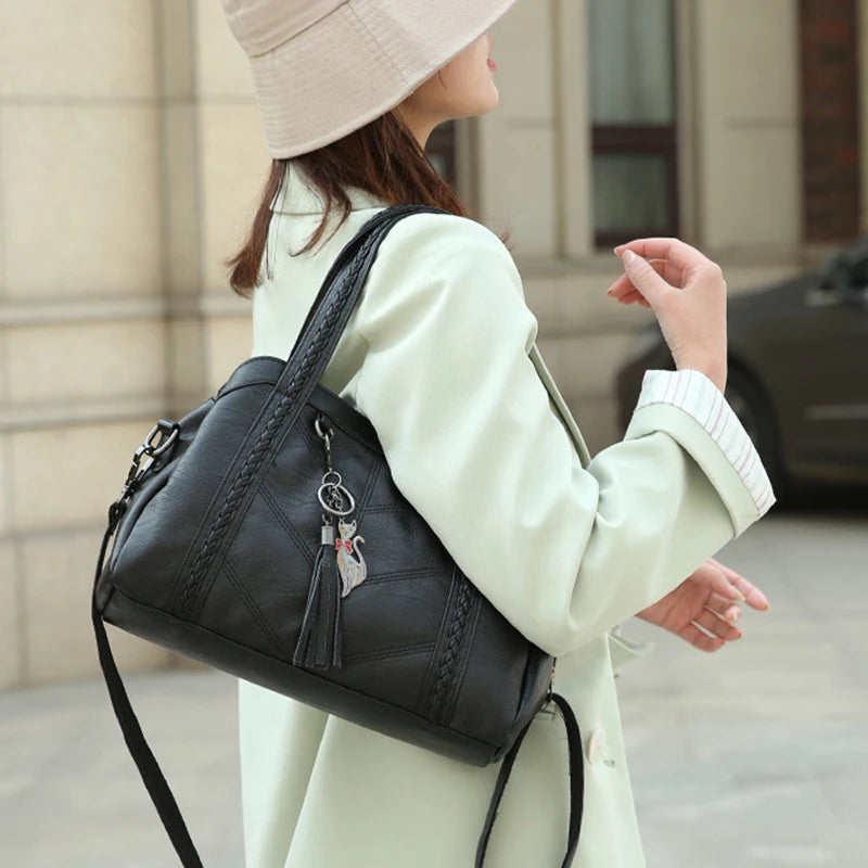 Tassel Luxury Crossbody Tote