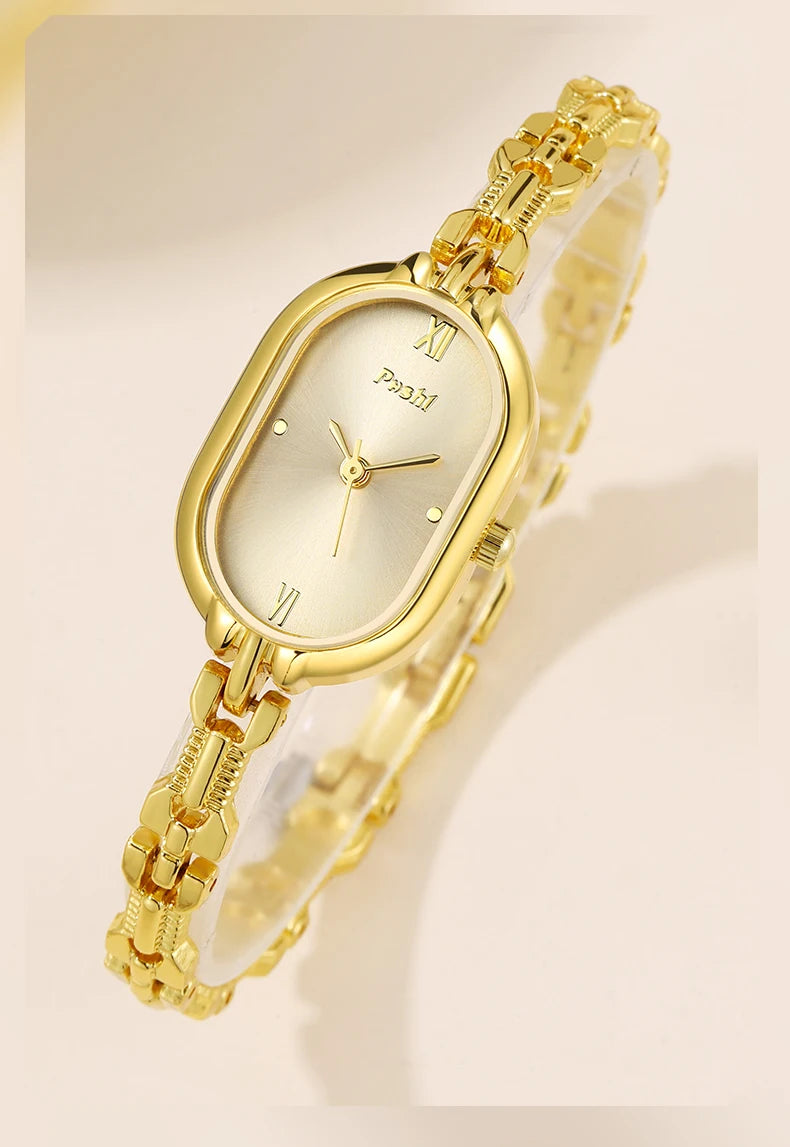 POSHI Women's Luxury Quartz Bracelet Watch