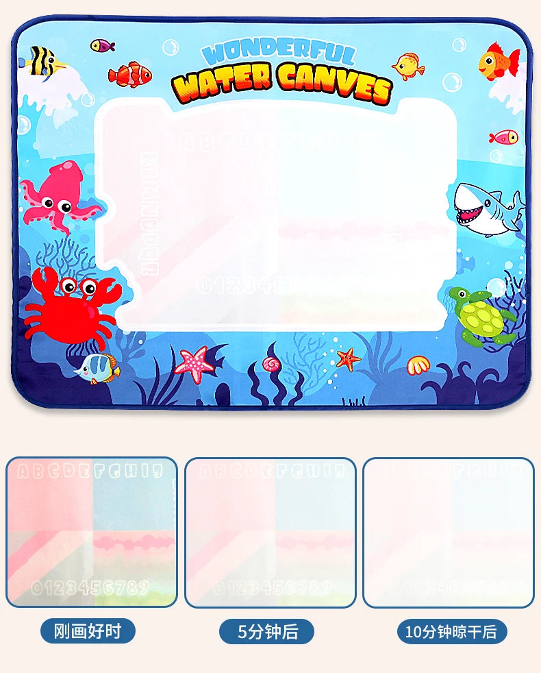 Kids Doodle Water Canvas – Mess-Free Painting Carpet