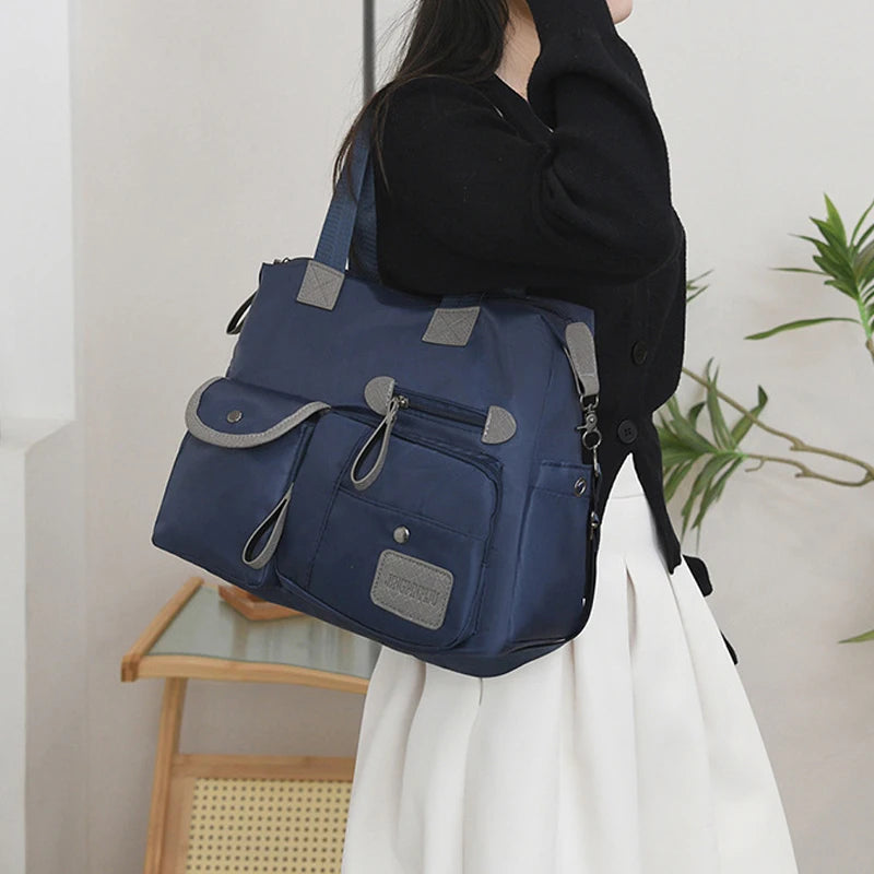 Waterproof Nylon Tote Bag