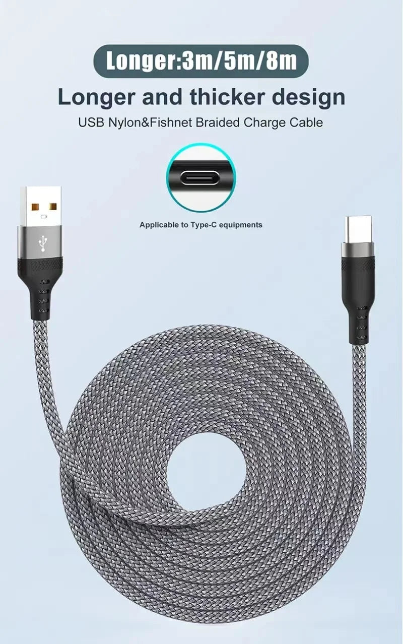 3-8M Type-C Cable