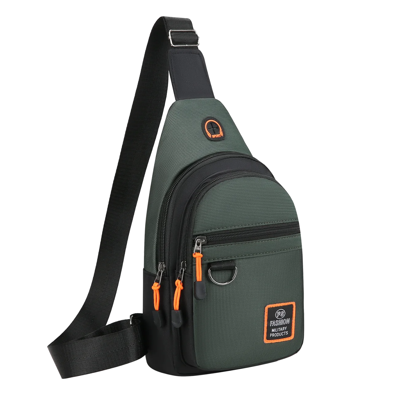 Men’s Large Capacity Chest & Crossbody Bag – Outdoor Sports