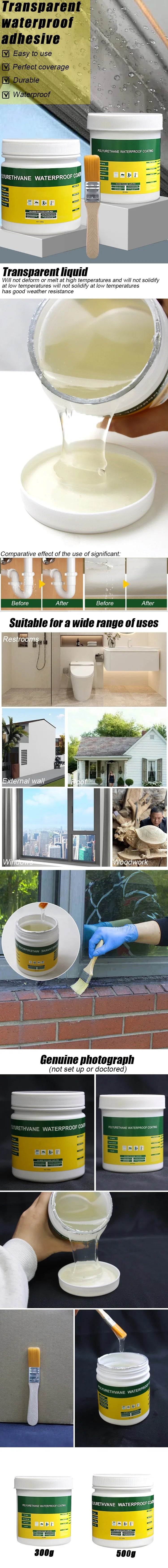 Clear Strong Waterproof Sealing Glue