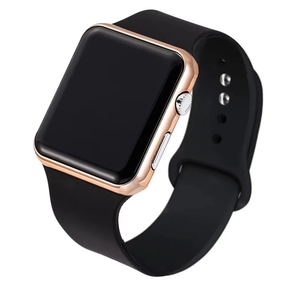 Unisex Digital Silicone LED Watch