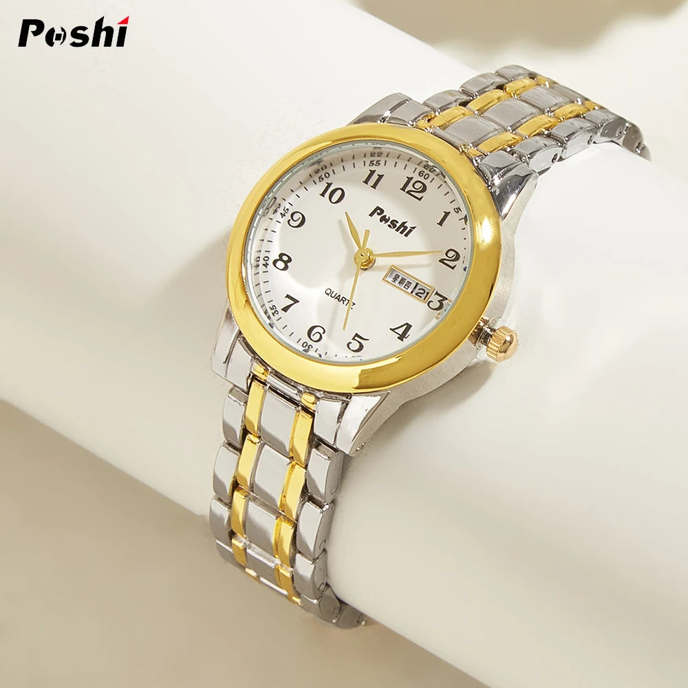 POSHI Fashion Women's Waterproof Quartz Watch