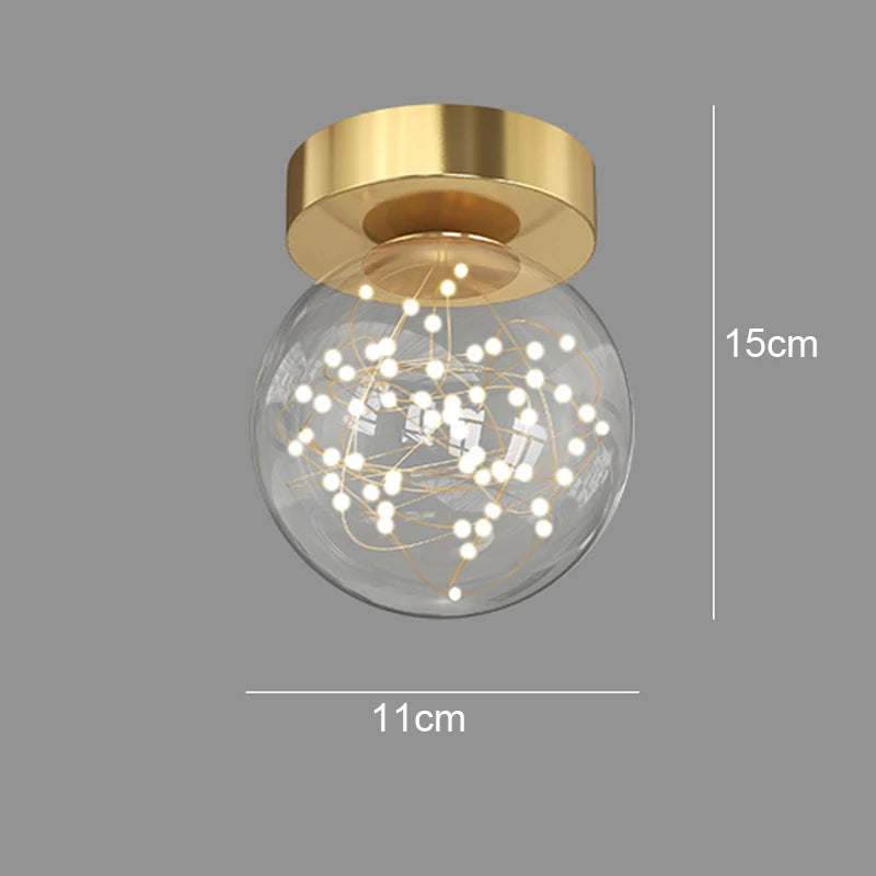 Nordic LED Ceiling Light for Modern Interiors