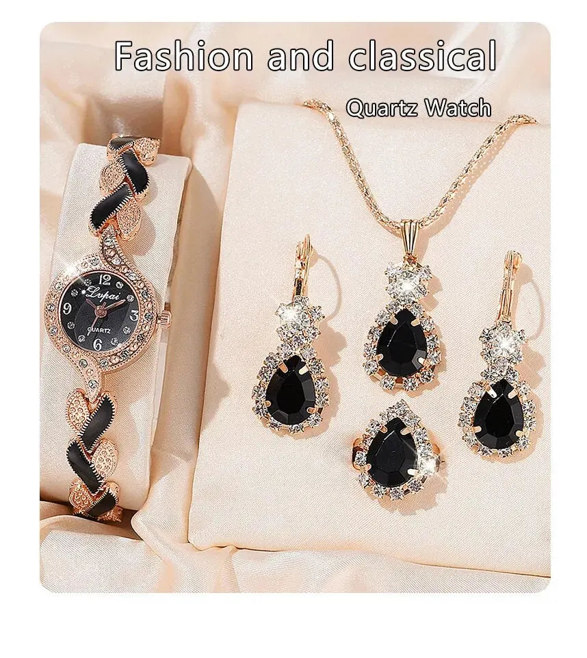 LVPAI Women's Fashion Crystal Quartz Watch