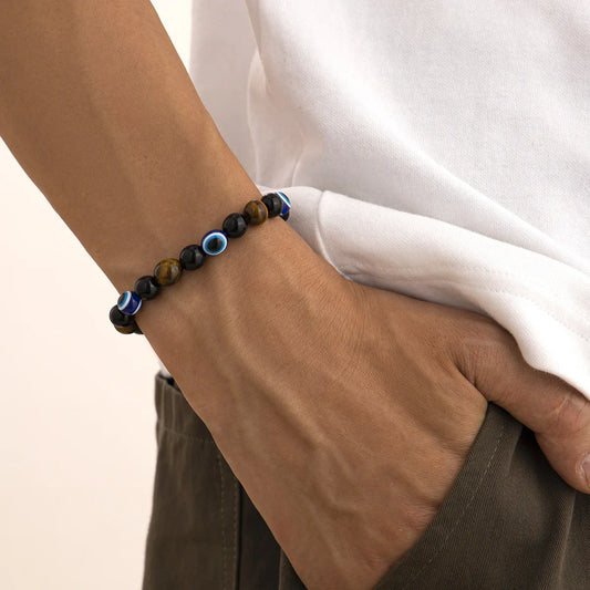 Men’s Eye Stone Bracelet