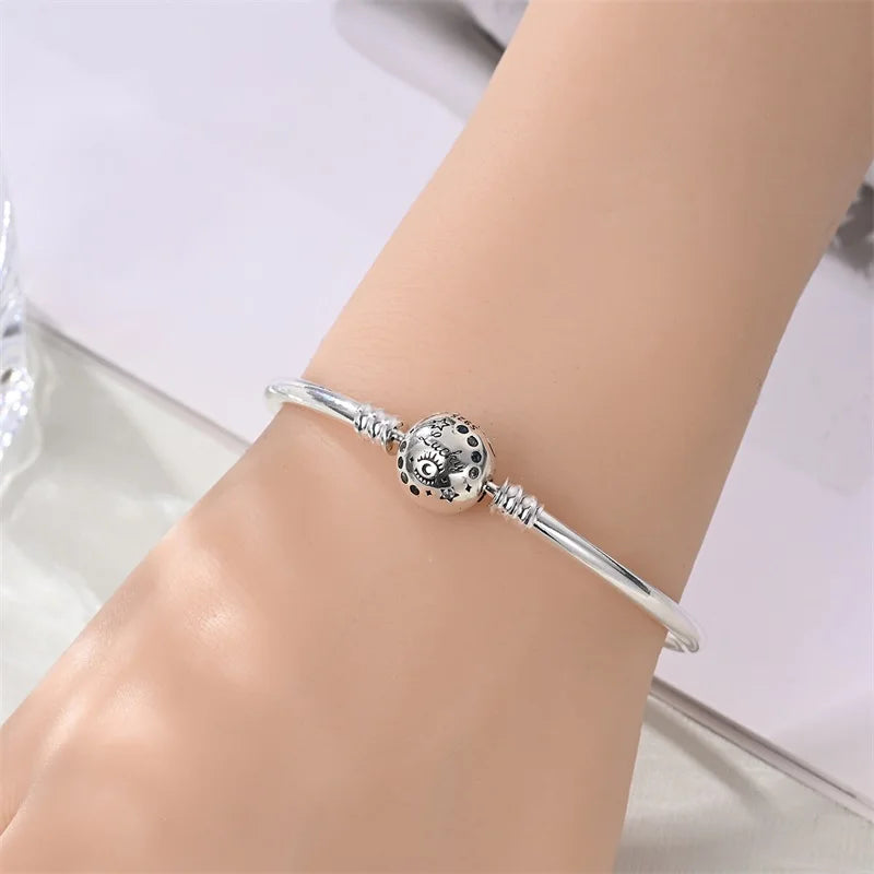 925 Sterling Silver Charm Bracelet for Women”