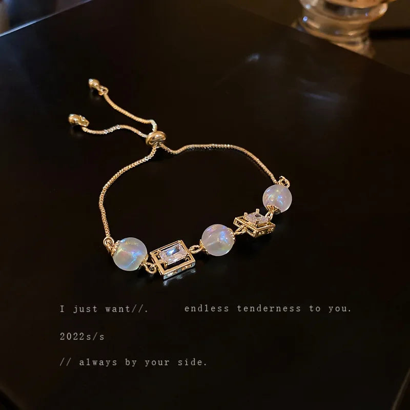 “Gold Stainless Steel Star Bracelet”