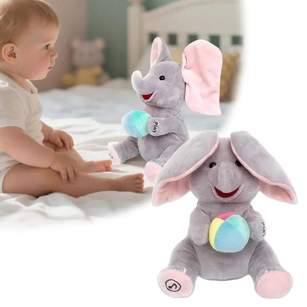 "Musical Elephant Plush Toy for Babies
