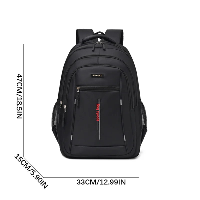 Casual Oxford Student Backpack