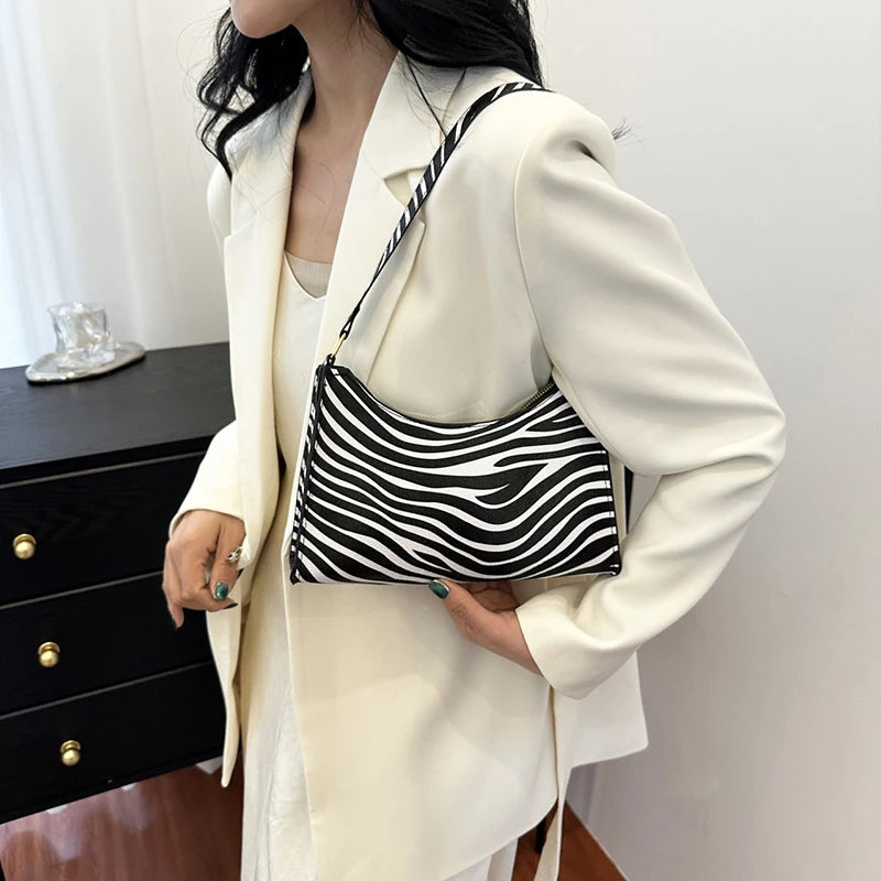 PU Leather Underarm Tote