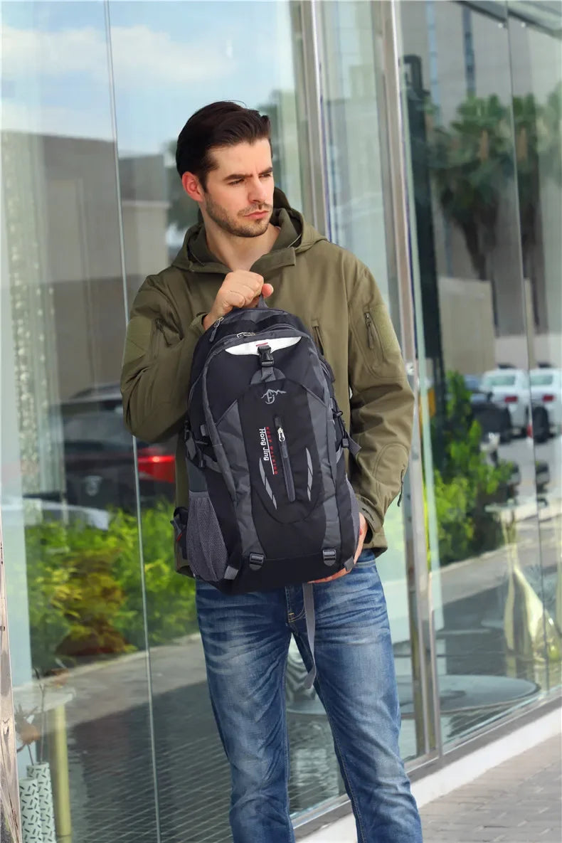 Men’s Waterproof Nylon Travel & Laptop Backpack