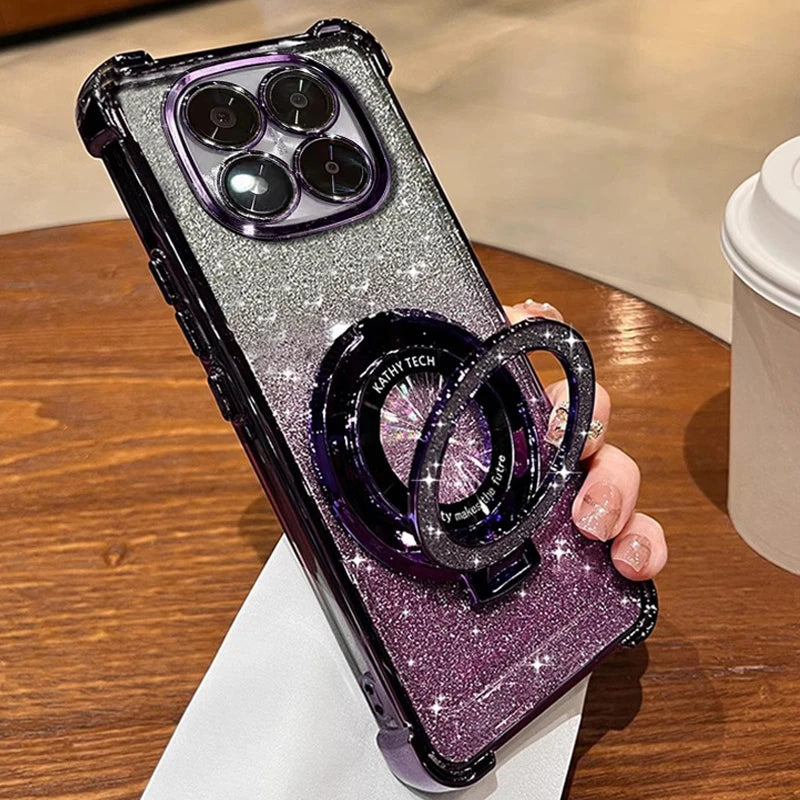 Luxury Glitter Bracket Cover – Xiaomi Redm