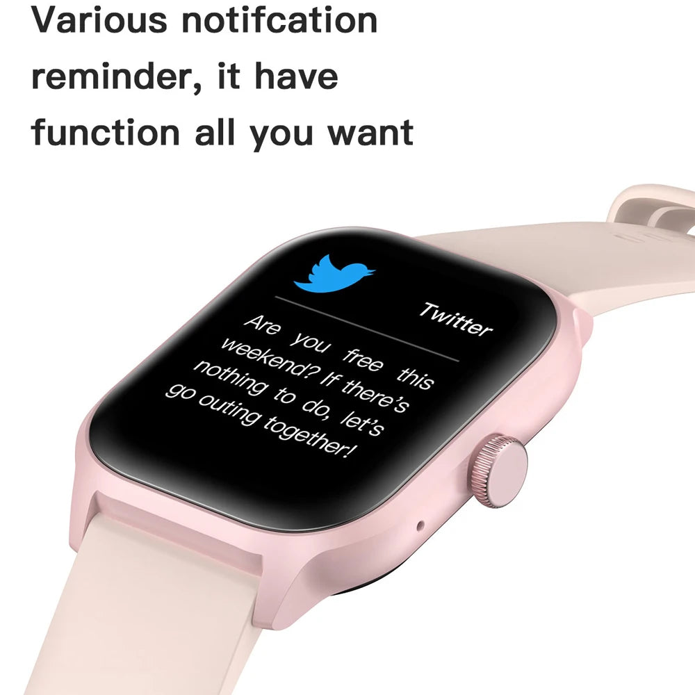 LEMFO LT10 2024 Smartwatch, Bluetooth Call & Fitness Tracker