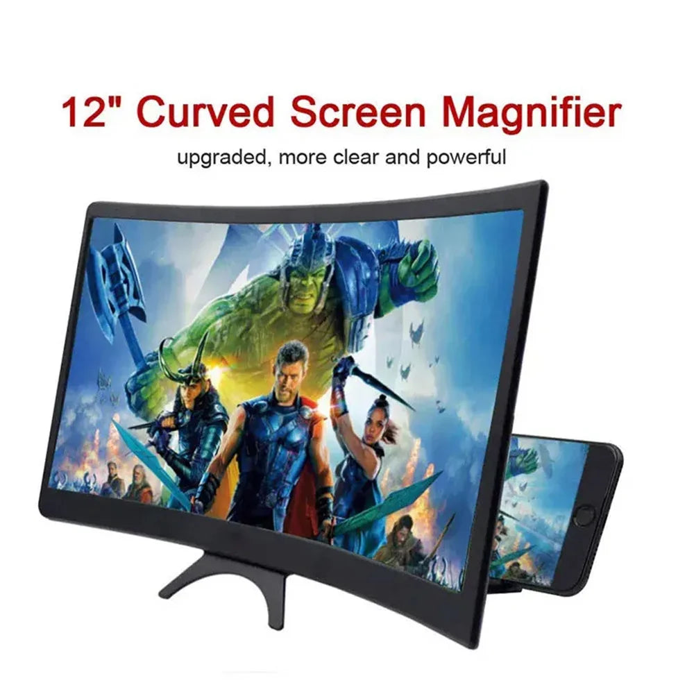 2" HD Phone Screen Amplifier – Curved Display